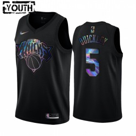Dres New York Knicks Immanuel Quickley 5 Iridescent HWC Collection Swingman - Dječji